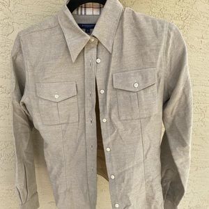 Woman’s Burberry shirt